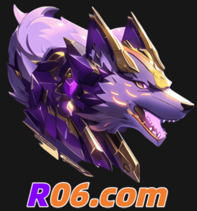 logotipo da plataforma R06BET onde você poderá se cadastrar gratuitamente